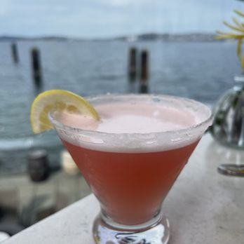 Salty's on Alki - Huckleberry lemon drop was delicious. - Seafood Near Me - Seattle, Washington Salty's on Alki - Huckleberry lemon drop was delicious. - Seafood Near Me - Seattle, Washington