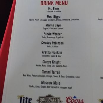 Mr Biggs Place - the menu for mr biggs place - Jazz & Blues Near Me - Grandview, Missouri