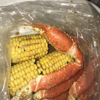 Claw Daddy's - Lobster corn and bread in the claw daddy special sauce - Cajun/Creole Near Me - New York, New York