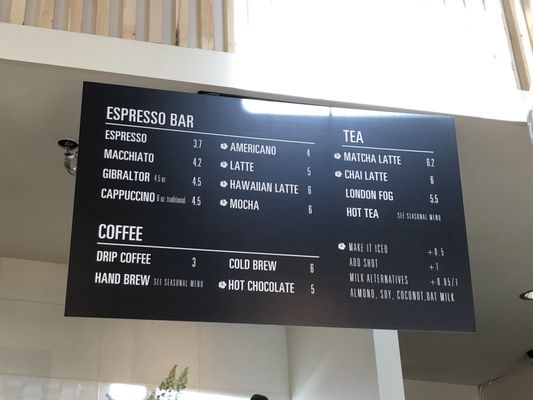 Menu photo 2 Honolulu Coffee Vancouver, BC Menu photo 2 Honolulu Coffee Vancouver, BC