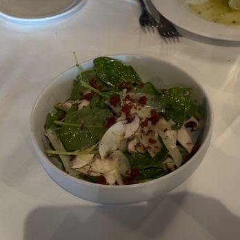Bombetta - Spinach salad - Italian Near Me - Houston, Texas Bombetta - Spinach salad - Italian Near Me - Houston, Texas
