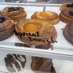 Danishes and croissants
