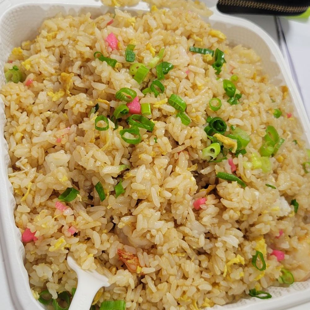 New Town Cafe - shrimp fried rice!  sooo much and sooo tasty! - Cafes Near Me - Aiea, Hawaii