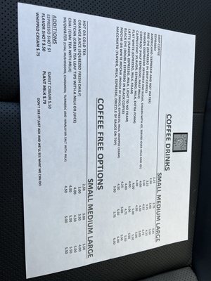 Menu photo 8 Espresso Self Desert Hot Springs, CA Menu photo 8 Espresso Self Desert Hot Springs, CA