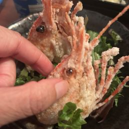 Fried shrimp head (output from sweet shrimp sushi) Fried shrimp head (output from sweet shrimp sushi)