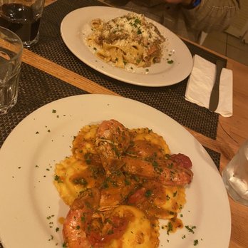 Oltre Mare - Shrimp Ravioli con Gamberoni - Italian Near Me - San Diego, California Oltre Mare - Shrimp Ravioli con Gamberoni - Italian Near Me - San Diego, California