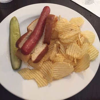 Famous Toastery - A delightful plain hotdog - Breakfast & Brunch Near Me - Davidson, North Carolina