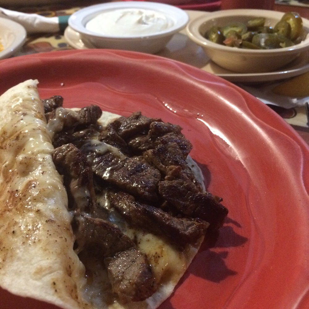 Guadalajara Grill - Steak quesadilla w/jalapeños and sour cream. - Mexican Near Me - Olive Branch, Mississippi Guadalajara Grill - Steak quesadilla w/jalapeños and sour cream. - Mexican Near Me - Olive Branch, Mississippi