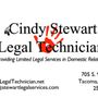 Cindy Stewart, Legal Technician