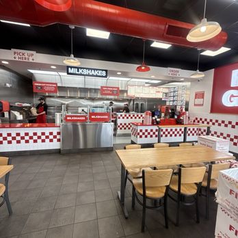 Five Guys - Dining area - Burgers Near Me - Bentonville, Arkansas