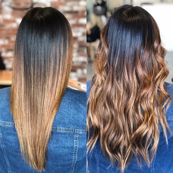 Level Ten Salon - I went from red to a lighter brown. I also have extension in. I love the way it looks thank you Haley - Hair Salons Near Me - Henderson, Nevada Level Ten Salon - I went from red to a lighter brown. I also have extension in. I love the way it looks thank you Haley - Hair Salons Near Me - Henderson, Nevada