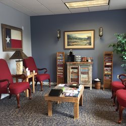 Austin Dental Center - Lovely waiting room with Keurig machine STOCKED!
