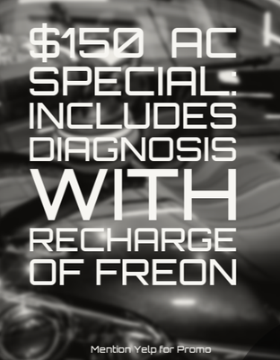 Service Specials - We service most vehicles and offer service specials as well!