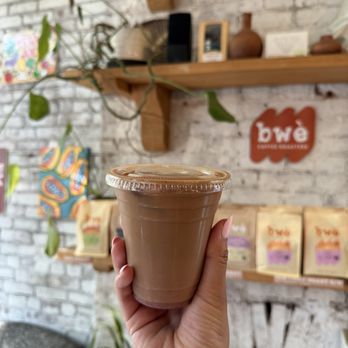 Bwè Kafe - Blueberry Iced Latte (~$6) - Coffee & Tea Near Me - Hoboken, New Jersey Bwè Kafe - Blueberry Iced Latte (~$6) - Coffee & Tea Near Me - Hoboken, New Jersey