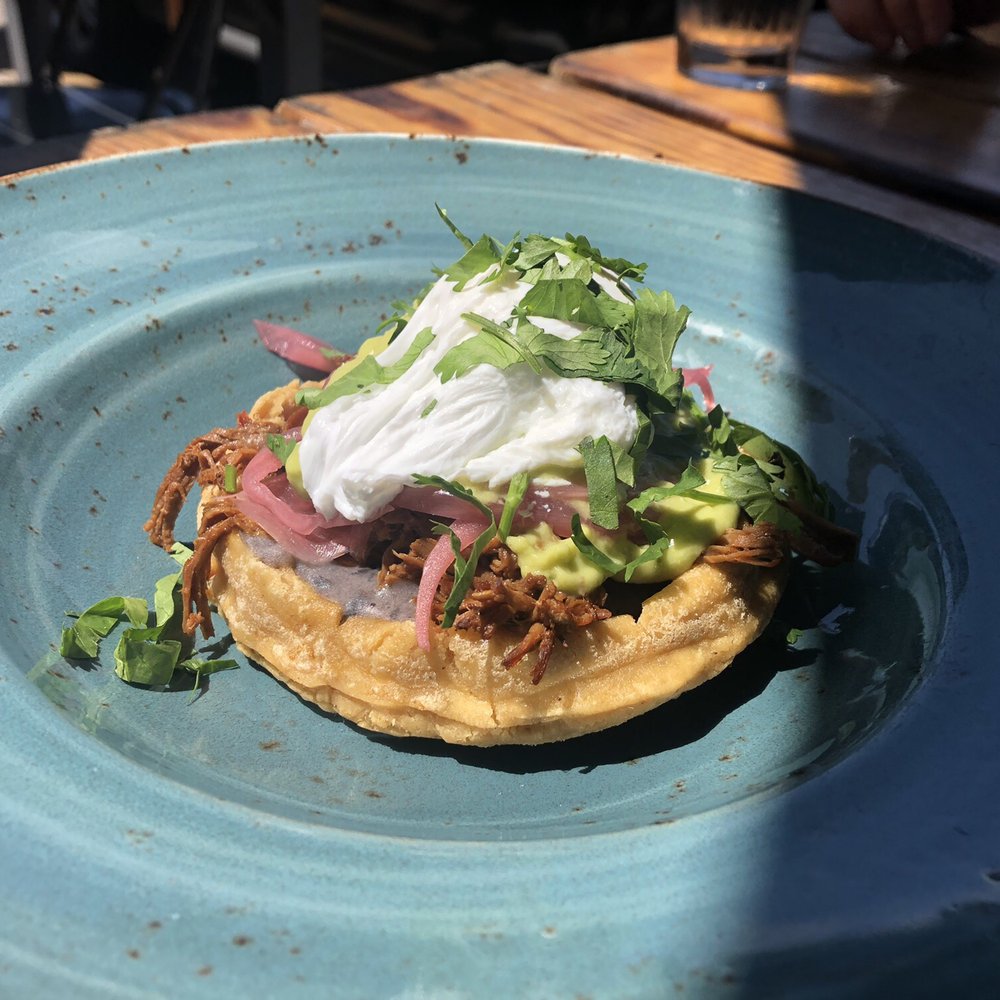 Barcocina - Brisket Eggs Benedict - Mexican Near Me - Chicago, Illinois Barcocina - Brisket Eggs Benedict - Mexican Near Me - Chicago, Illinois