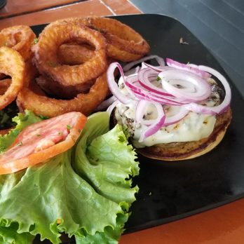 Riptides Raw Bar & Grill - Wonderful cheeseburger and onion rings. - Seafood Near Me - Ormond Beach, Florida Riptides Raw Bar & Grill - Wonderful cheeseburger and onion rings. - Seafood Near Me - Ormond Beach, Florida