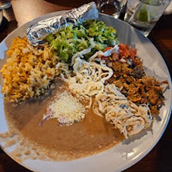 Rio Tomatlan - Burro Rafael with (requested) corn tortilla and chicken and pork - Mexican Near Me - Canandaigua, New York Rio Tomatlan - Burro Rafael with (requested) corn tortilla and chicken and pork - Mexican Near Me - Canandaigua, New York