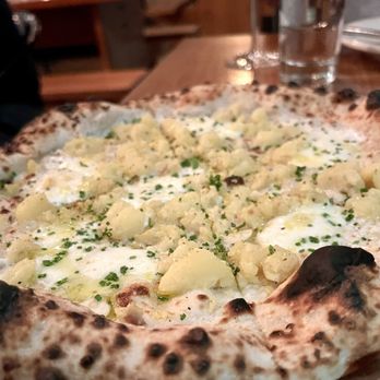 Bufalina Due - Potato pizza! We were going for unusual. It was quite tasty. - Pizza Near Me - Austin, Texas