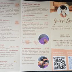 Guifei spa - Offering