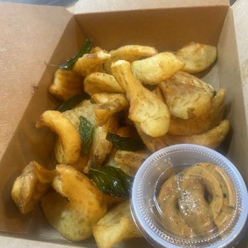 Goi Express Thai - Crispy Twisted Truffle Potatoes. - Thai Near Me - Murrieta, California Goi Express Thai - Crispy Twisted Truffle Potatoes. - Thai Near Me - Murrieta, California