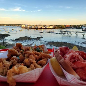 Claws - gotta enjoy the view! - Seafood Near Me - Rockland, Maine