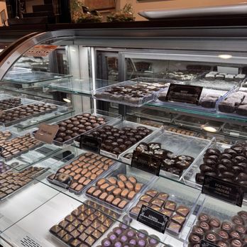Gretchen's Confections - Chocolate case - Chocolatiers & Shops Near Me - Marcellus, New York Gretchen's Confections - Chocolate case - Chocolatiers & Shops Near Me - Marcellus, New York