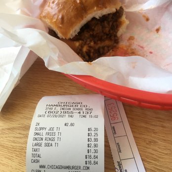 Chicago Hamburger - I was there! - Burgers Near Me - Phoenix, Arizona