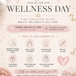 University Skin Institute - Wellness Day at University Skin Institute
Join us on Friday, August 21 from 10 AM-2 PM for exclusive skincare offers.