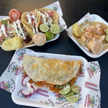 Negro Durazo - Fish tacos Garlic shrimp taco Birria quesadilla from the birria food truck - Mexican Near Me - Chula Vista, California Negro Durazo - Fish tacos Garlic shrimp taco Birria quesadilla from the birria food truck - Mexican Near Me - Chula Vista, California