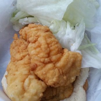 The Fish House - Little did I know at this point how much I wanted him to get in my belly! Delicious is only one word to describe this fish sandwich! - Seafood Near Me - Ruskin, Florida The Fish House - Little did I know at this point how much I wanted him to get in my belly! Delicious is only one word to describe this fish sandwich! - Seafood Near Me - Ruskin, Florida