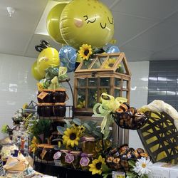 Safeway - Display for cheese and honey