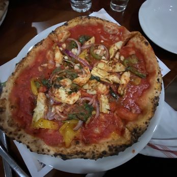 il Canale - Made my own vegan pizza! - Italian Near Me - Washington, DC, District of Columbia