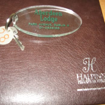 Aberdeen Lodge Hotel - A photo momento of our room key and the Halpin information book. - Hotels Near Me - Dublin, D