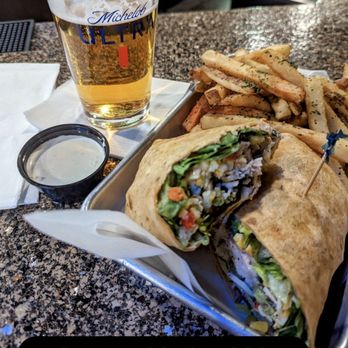 On The Rocks - Southwest Chicken Wrap - Bars Near Me - Tucson, Arizona