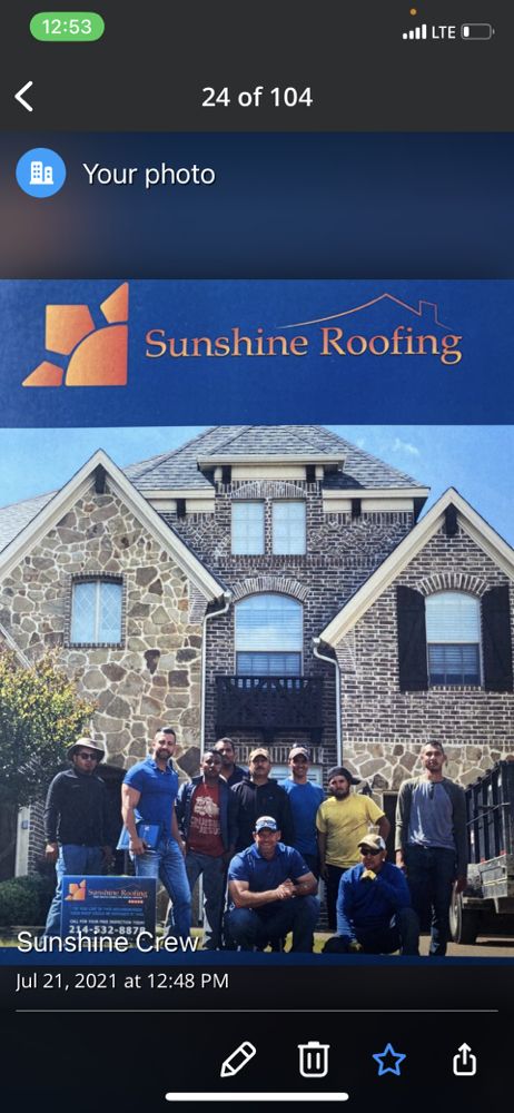 Slide of Sunshine Roofing & Remodeling
