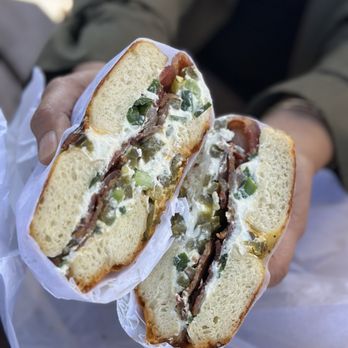 Forgotten Bakery - Bagel sandwich with the bacon, jalapeno and other stuff. - Bakeries Near Me - Sacramento, California Forgotten Bakery - Bagel sandwich with the bacon, jalapeno and other stuff. - Bakeries Near Me - Sacramento, California