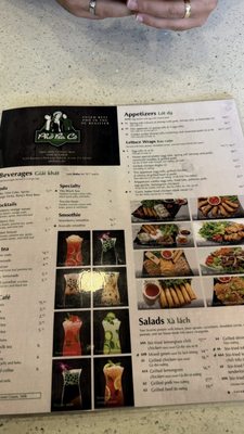 Menu photo 7 Pho Ba Co Irvine, CA