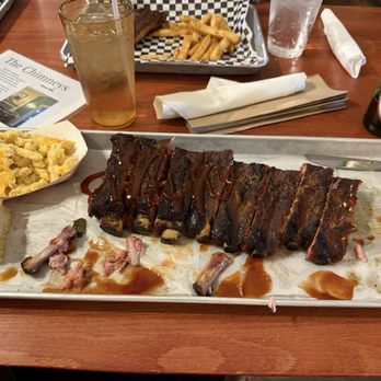 Billiken's Smokehouse - Full Rack with Sides - Smokehouse Near Me - Fredericksburg, Virginia Billiken's Smokehouse - Full Rack with Sides - Smokehouse Near Me - Fredericksburg, Virginia