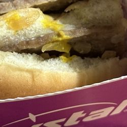 Krystal - There's a meat patty in there somewhere. No, I can't prove it.