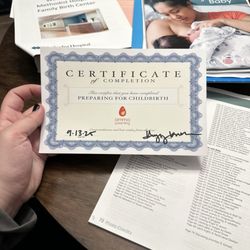 Amma Parenting - Cute certificate post class