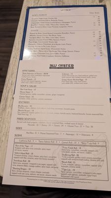 Menu photo 1 Blu Oyster Johns Island, SC Menu photo 1 Blu Oyster Johns Island, SC