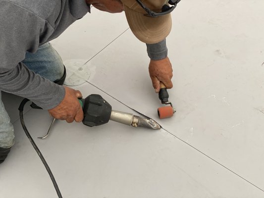 Flat Roofing - From TPO, and PVC to EPDM and Torch Down, we do it all! If your flat roof needs some service, give us a call! We'll come do a free inspection and walk you through the process from start to finish. Flat Roofing - From TPO, and PVC to EPDM and Torch Down, we do it all! If your flat roof needs some service, give us a call! We'll come do a free inspection and walk you through the process from start to finish.