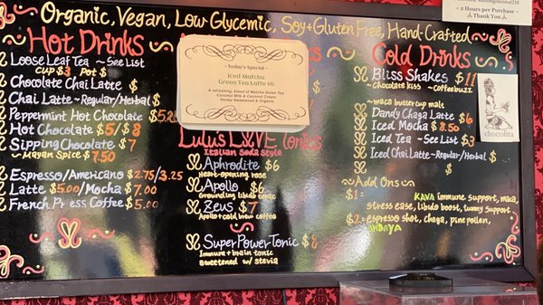 Menu photo 8 Synergy Cafe Sedona, AZ Menu photo 8 Synergy Cafe Sedona, AZ