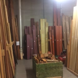 Woodcraft - The warehouse in the back; all priced as a whole piece, but they can cut a piece for you so long as they have 4' left.
