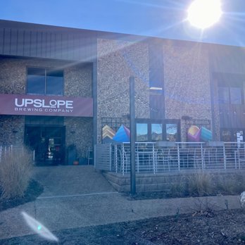 Upslope Brewing Company - Flatiron Park - Exterior - Breweries Near Me - Boulder, Colorado
