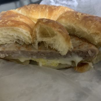 Hole-N-One Donuts & Bagels - Delicious breakfast sandwich $5.46 - Donuts Near Me - Murrieta, California