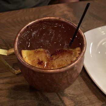 Aqua Pazzo - Bourbon mule - Italian Near Me - Youngstown, Ohio Aqua Pazzo - Bourbon mule - Italian Near Me - Youngstown, Ohio