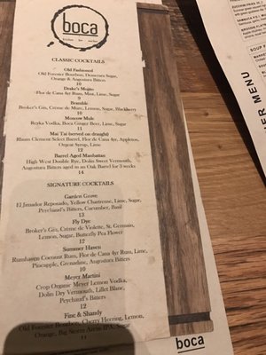 Menu photo 8 Boca Sarasota, FL