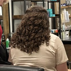 Sassafras Salon And Spa - Brides hair completed.