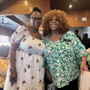 Kelsey's - The DJ and me with the beautiful Patti Jackson!! - Soul Food Near Me - Atlantic City, New Jersey